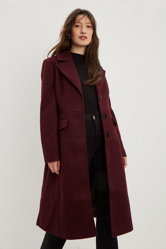 Jackets & Coats | Belted Fit & Flare Coat | Dorothy Perkins